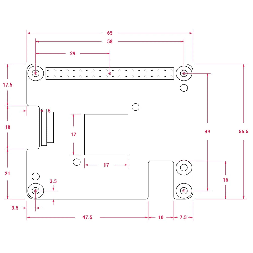 Official Raspberry Pi AI Hat+ 13 Tops Official Raspberry Pi AI Hat+ 13 Tops